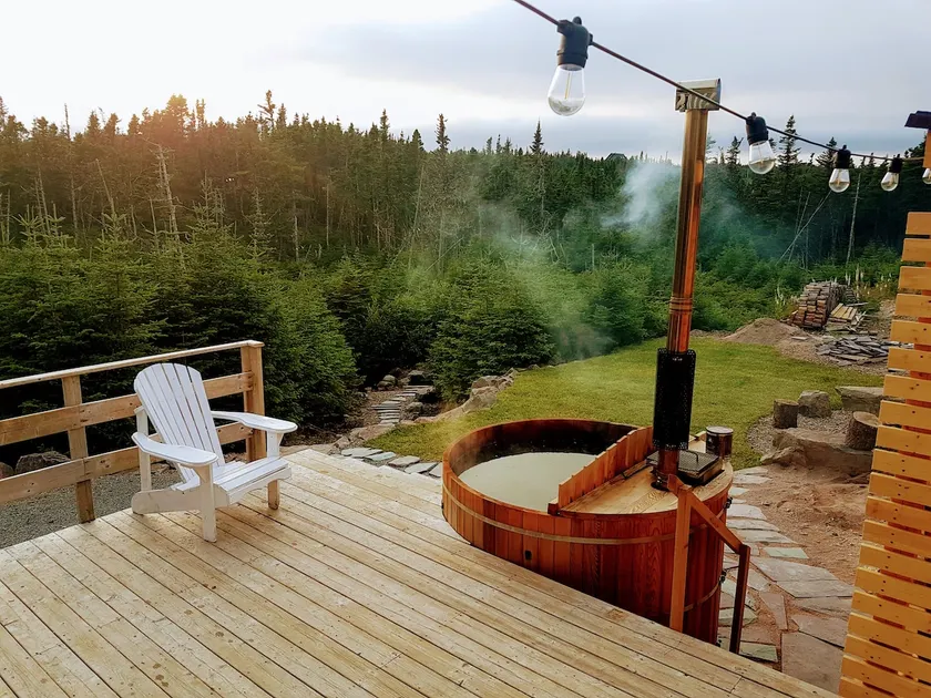 Trinity Bay View Cabin w/Wood Fired Hot Tub, Trail - Image 1