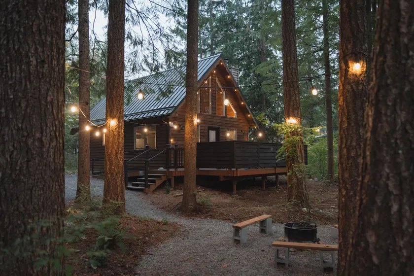 Little wolf cabin King bed dog friendly Mt Baker - Image 1
