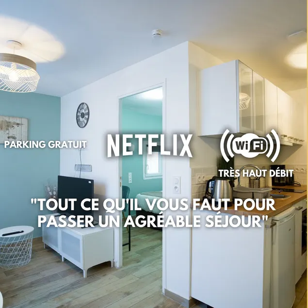 Cozy Aulnay-Cozy Green Apartment - Image 1