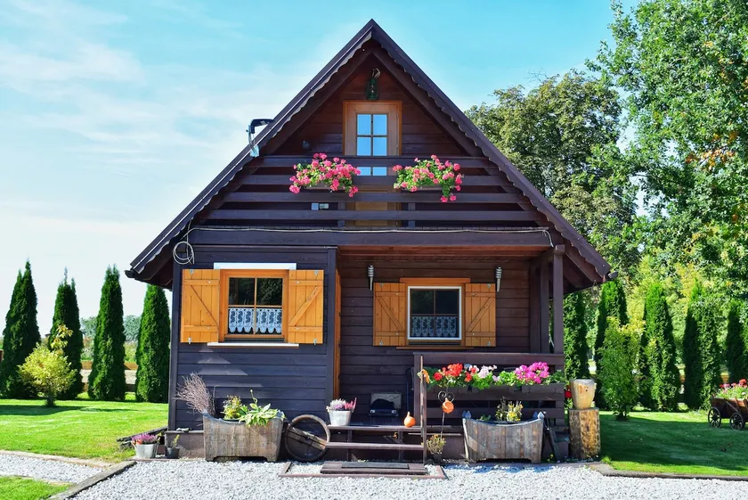 Forest Corner Uroczysko Alpine House with a hot tub - Image 1