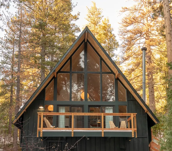 Designer A-Frame in the Trees - Lake Access! - Image 1