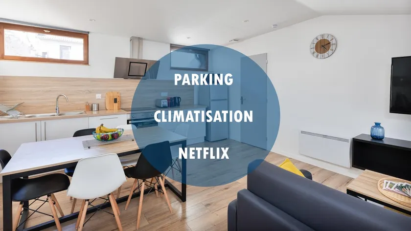 Dominici 1 - Cahors CityStay - Parking Air-Conditioning Netflix - Image 1