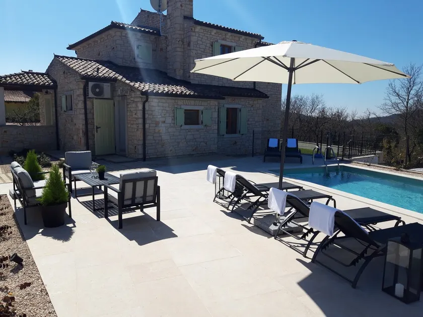 Modern Stone Villa with Saline Pool in peaceful natural setting! - Image 1
