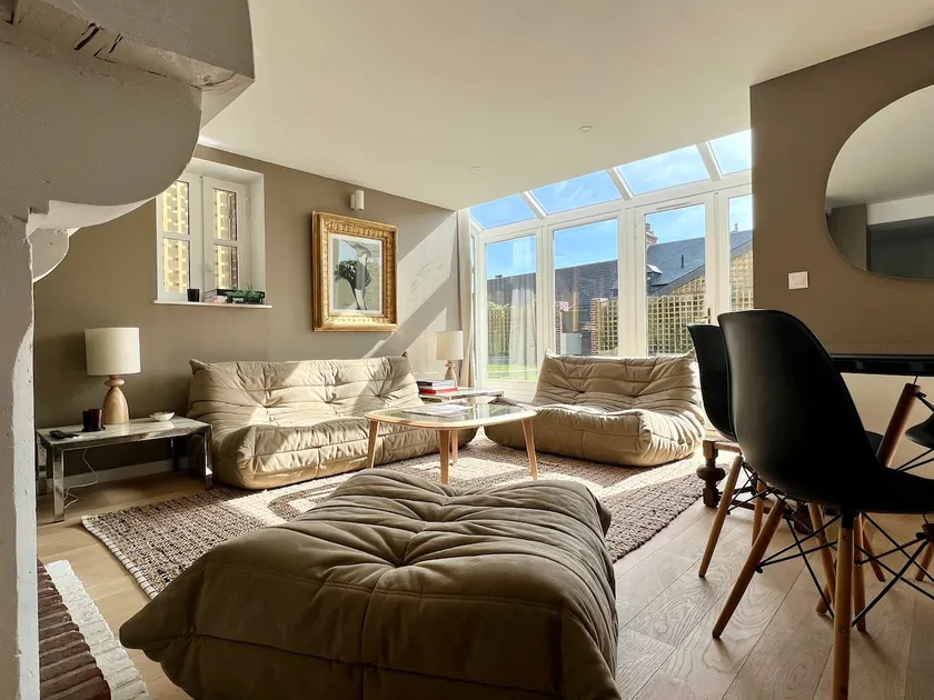 Le Duplex du 10Honfleur, garden & parking. - Image 1