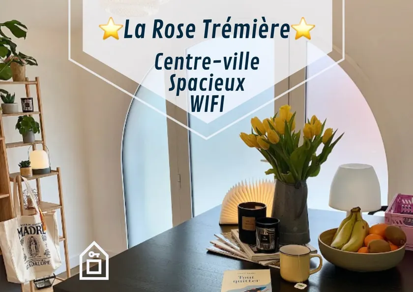 La Rose Trémière, spacious, parking - Image 1