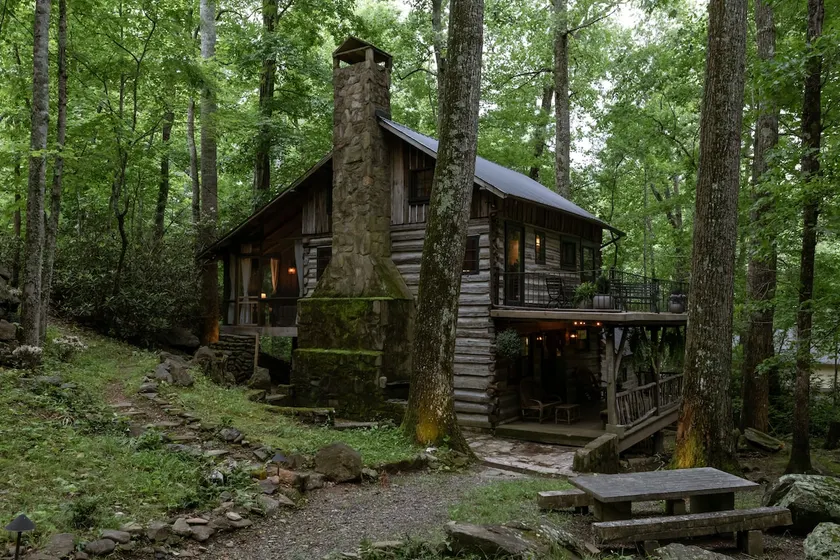 Asheville Moss and Ivy Cabin - Image 1