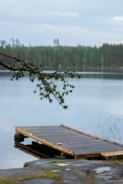 Ihana järvenranta mökki. Cottage by the lake. - Image 1