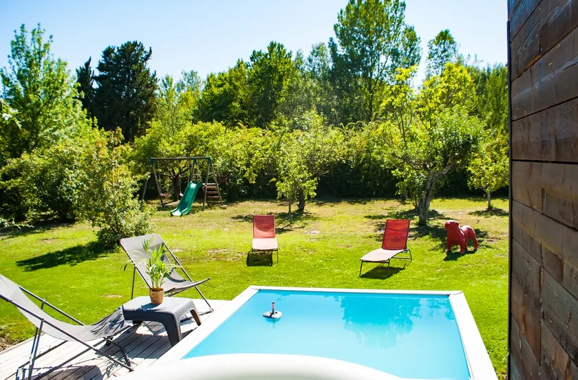 Spacious mobile home, jacuzzi, pool in the countryside - Image 1