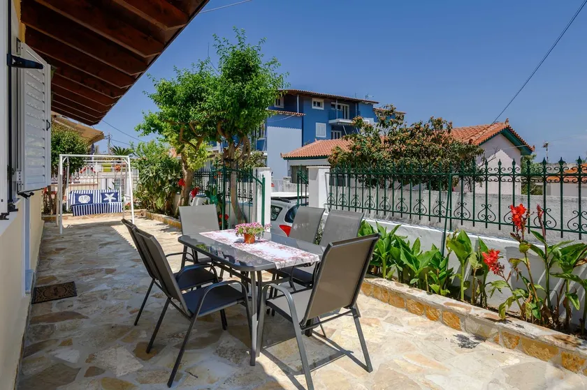 2BR 1BA House in Skala Village Wi-Fi A/C Patio - Image 1