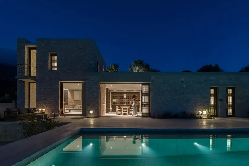 Monolithoi Sea View Villa 1 with private pool - 3 BDR - Image 1