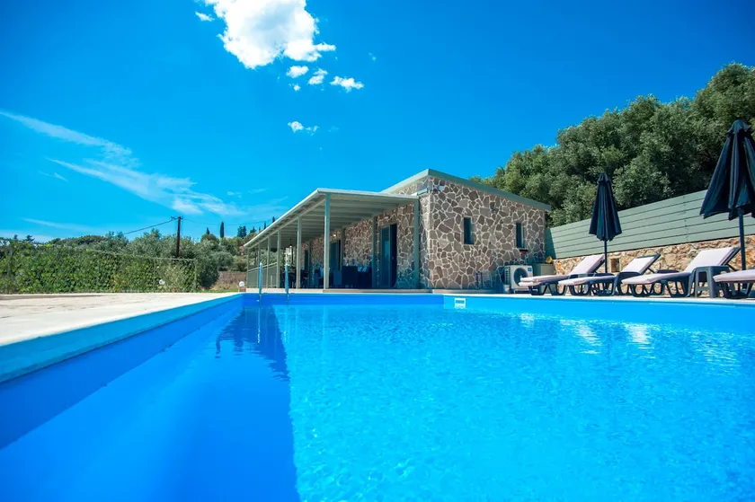 Villa Afrato Calma in Trapezaki-private pool -2 BR - Image 1