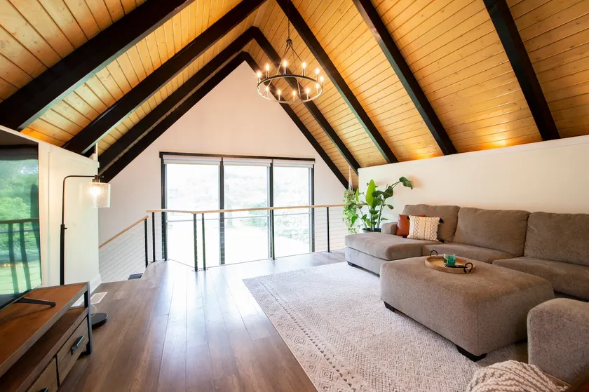 Unique A-Frame Retreat•Prime Location•Custom Bath - Image 1