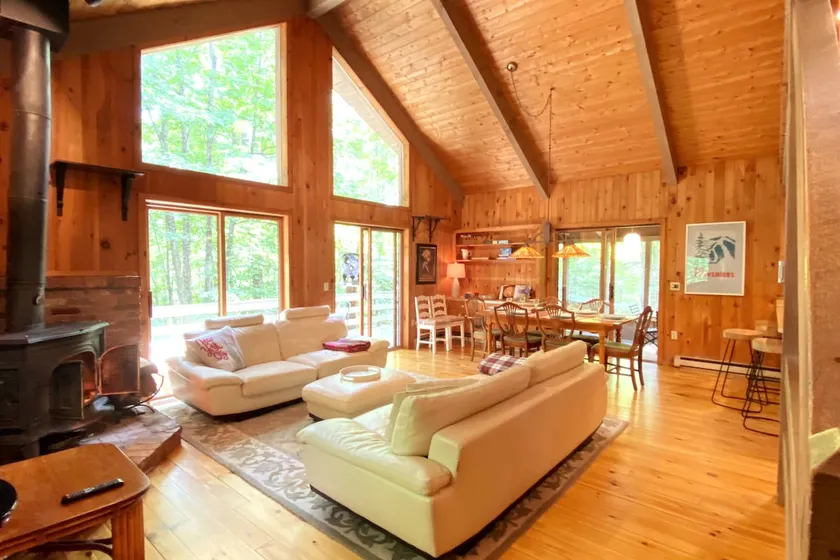 Berkshires Chalet Natural Setting Deck & Fire Pit! - Image 1