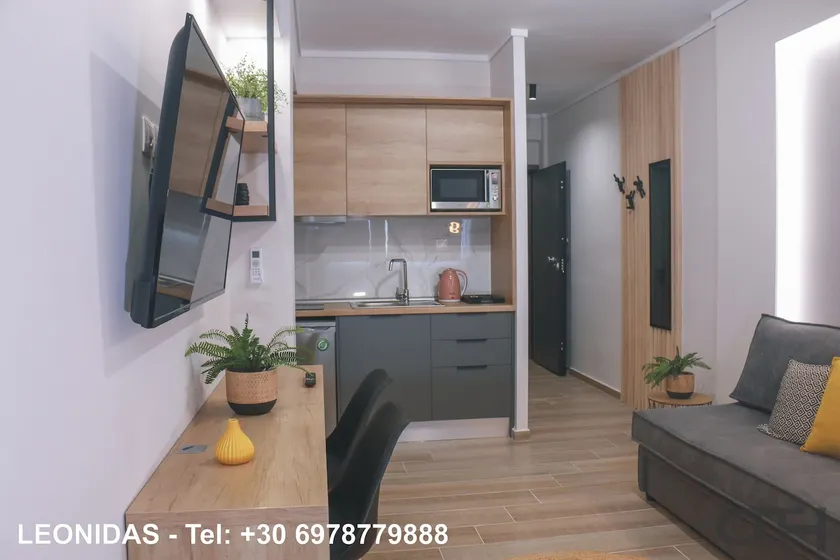 New deluxe studio 1 downtown Thessaloniki-Fully equipped - Image 1