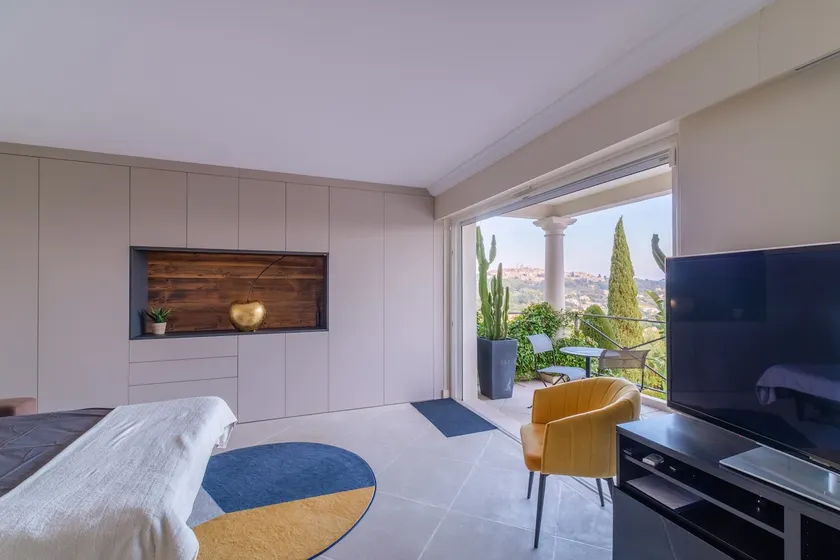 Air-conditioned studio-swimming pool-sea/village view - Fiber - Image 1