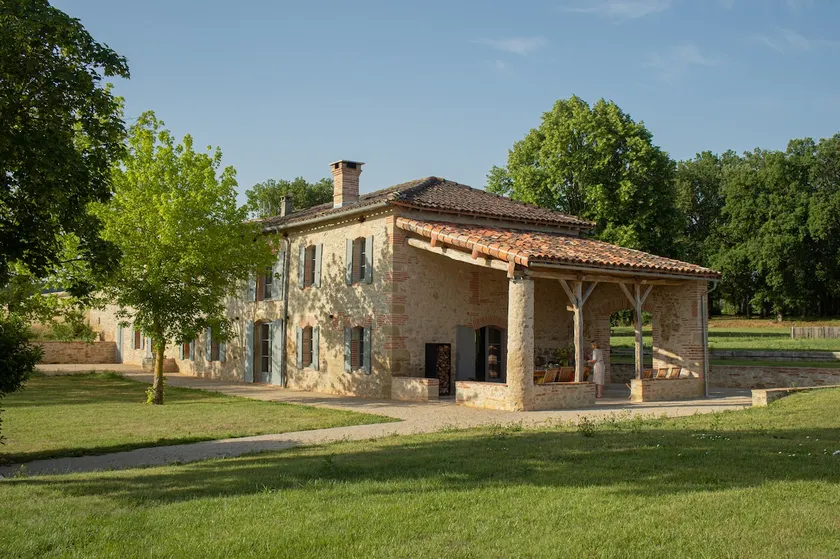 L'Héritier, air-conditioned house, 12 people with pool - Image 1