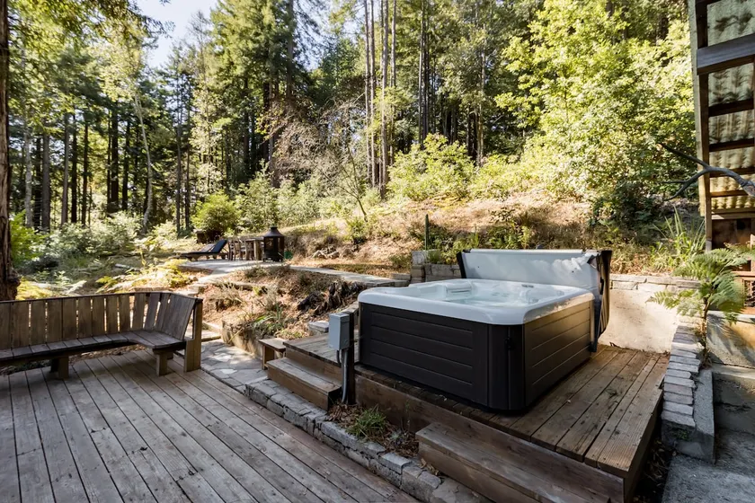 Zen House redwood retreat. - Image 1
