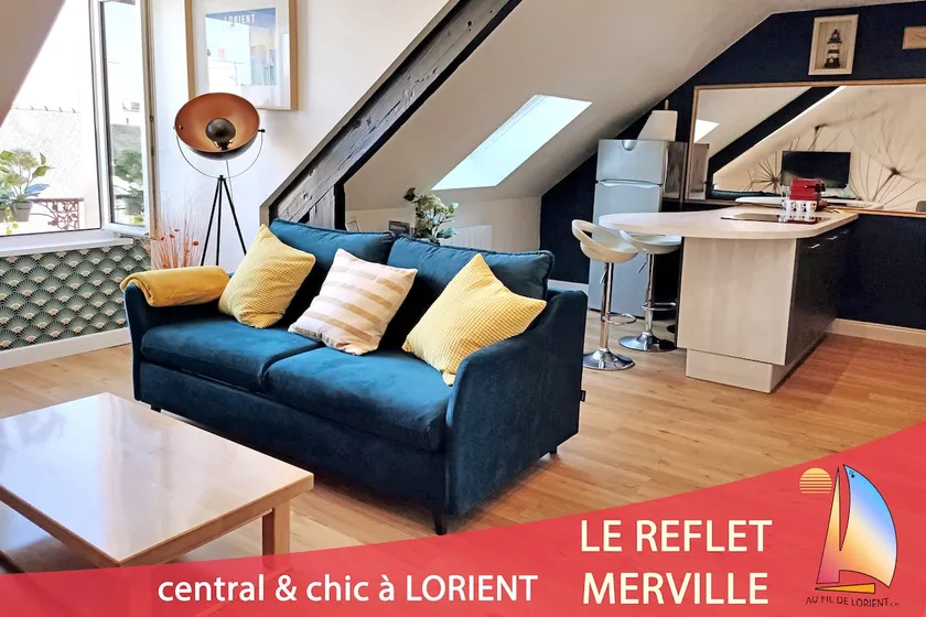 LE REFLET MERVILLE - Central & chic - AufildeLorient - Image 1