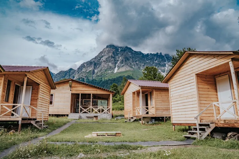 Cozy Shikhra cottages with mountain Ushba view - Image 1