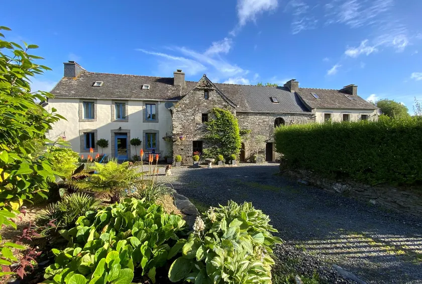 Priory at Kergudon Gîtes, Family gîte with pool - Image 1