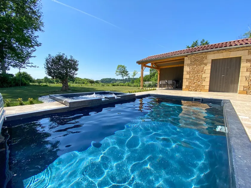 Villa moderne , neuve piscine jacuzzi . - Image 1