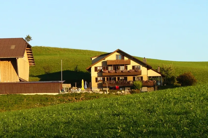 Penthouse with balcony on a farm in Romoos - Image 1