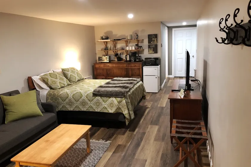 Large studio apartment with private entrance - Image 1