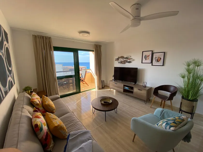 appartement Buenavista, 2 chambres, Wifi, ensoleillé, terrasse, vue sur la mer - Image 1
