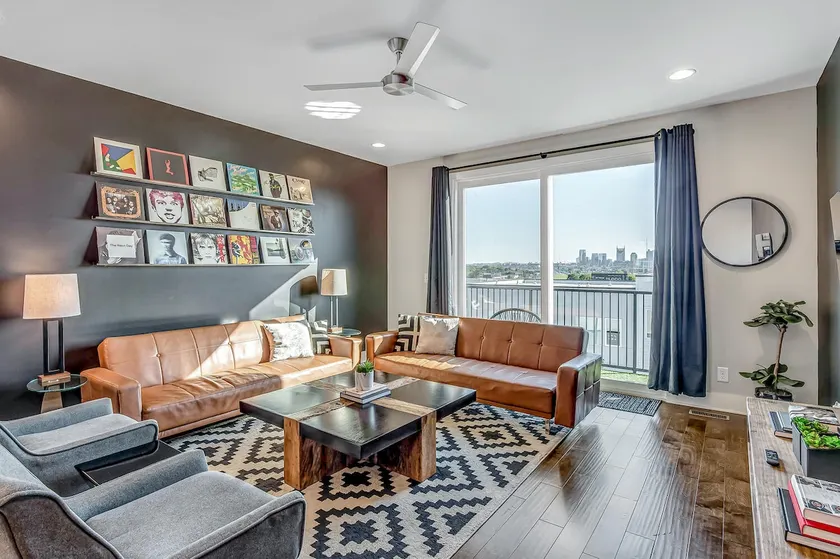 Skyline View, Garage, PingPong, Mural Modern Home - Image 1