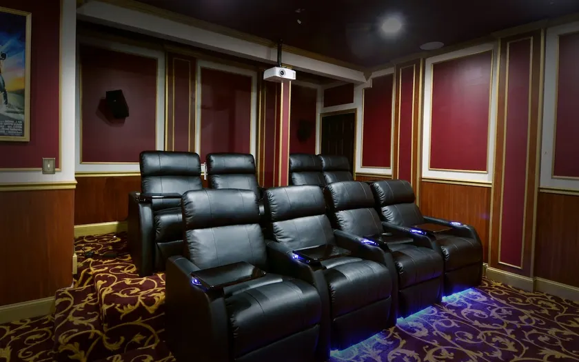 Home Theater and Themed Room Mountain Retreat - Image 1