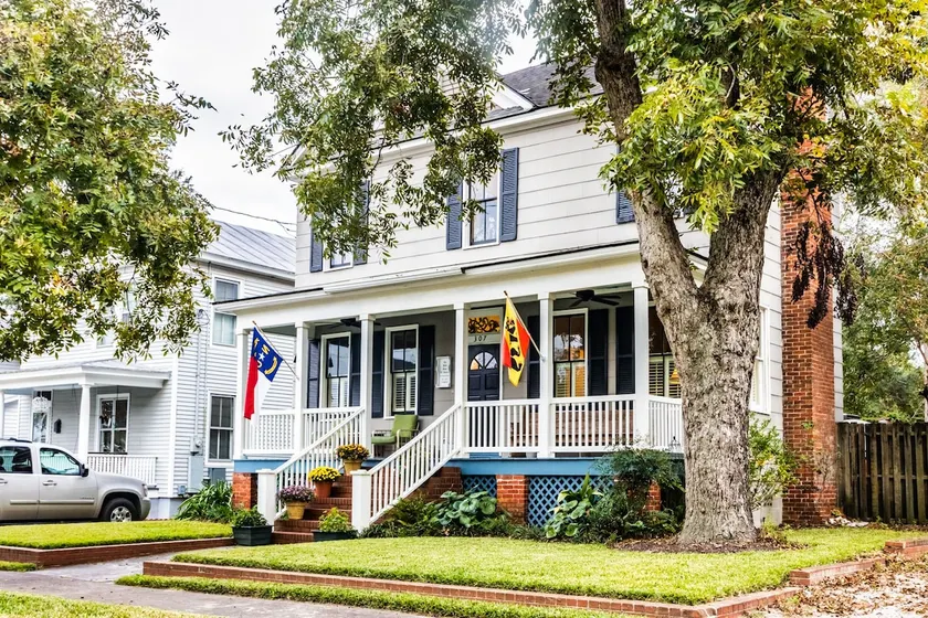 Historic Heath House steps from the Neuse River - Image 1