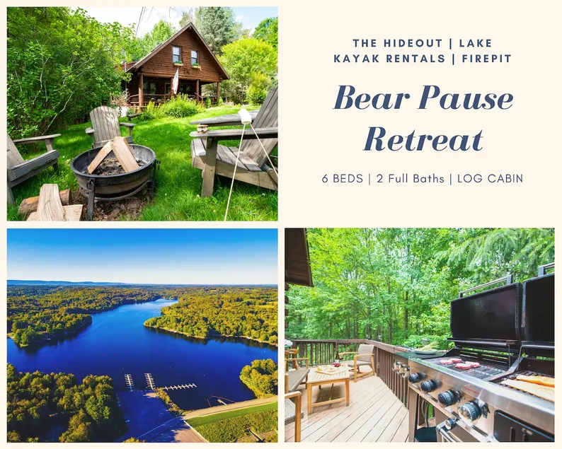 Authentic Log Cabin, Short walk to Lake & Hideout - Image 1