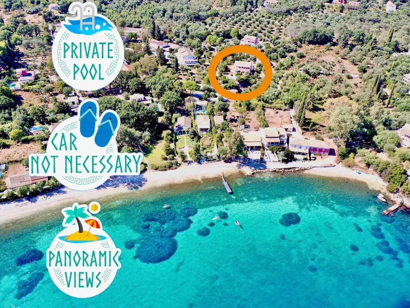 Beach Villa Petros with private pool by DadoVillas - Image 1