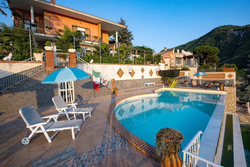 Amalfi Coast Residence piscina, giardino, panorama - Image 1
