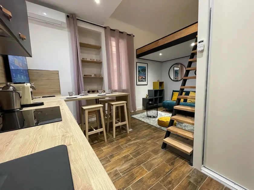 Design studio 1 min Monaco- Walk to beach -AC WiFi - Image 1