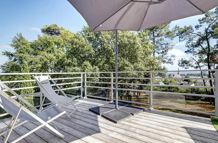 Sea view, large 2-bedroom, Terrace, South, Electric bikes - Image 1