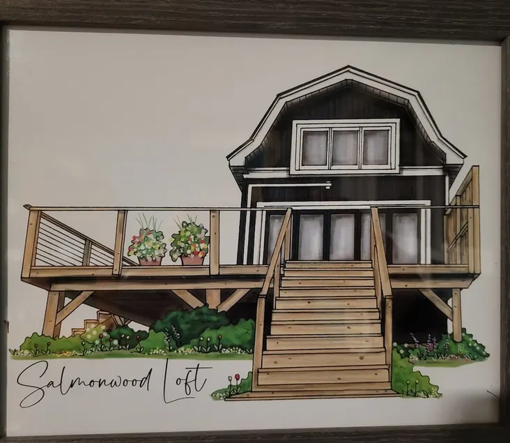 Salmonwood Loft - an oasis in the woods. - Image 1