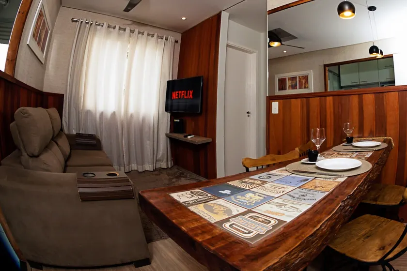 Full apartment 100 meters from Iguatemi mall. - Image 1