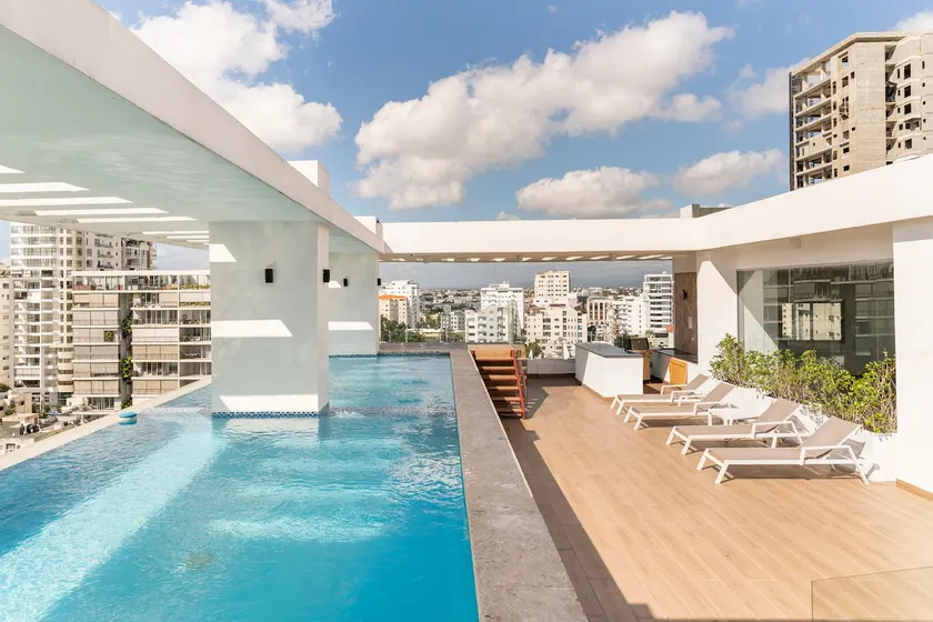 Modern King Size Bed Condo with Pool by Agora Mall - Image 1