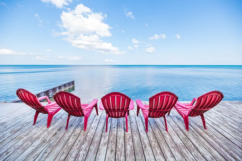 Lexington Beach house, On the water with private beach - Image 1