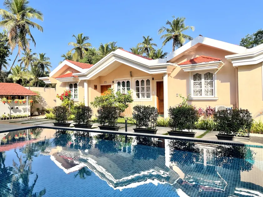 2bhk Lovely Villa near Colva beach with Pool and Lawn - Image 1