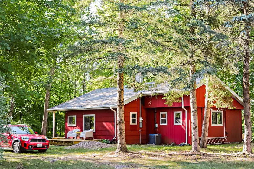 Three acres on the Muskegon River with sauna. - Image 1