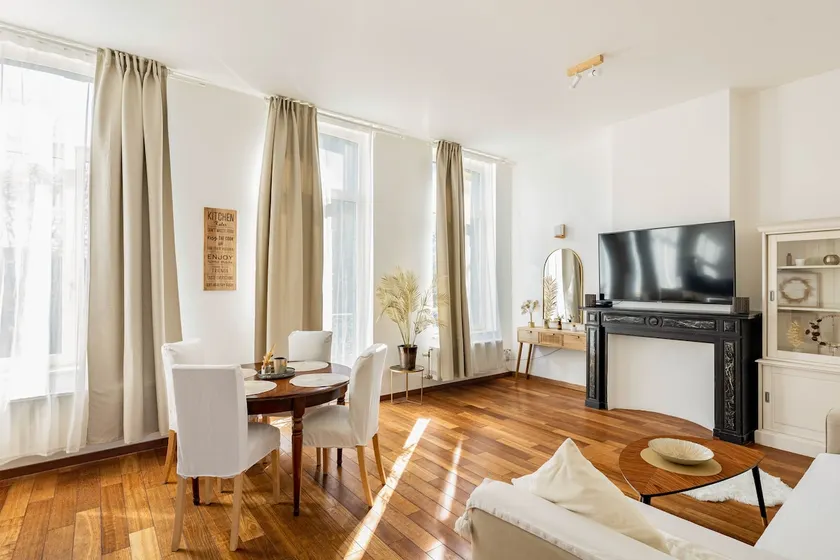 Beautiful apartment, a short walk to Gare du Midi - Image 1