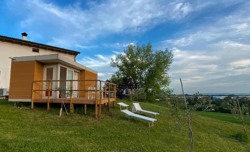 Junior Chalet with Private Terrace and Breakfast - Image 1