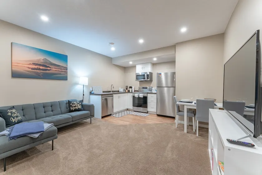 Beautiful Basement Suite | Washer+Dryer | Kitchen - Image 1