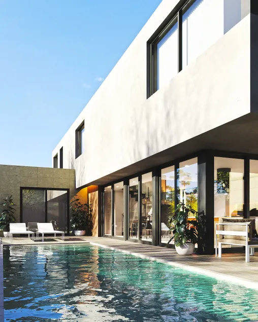 Beautiful design villa with 30m2 swimming pool built'22 - Image 1
