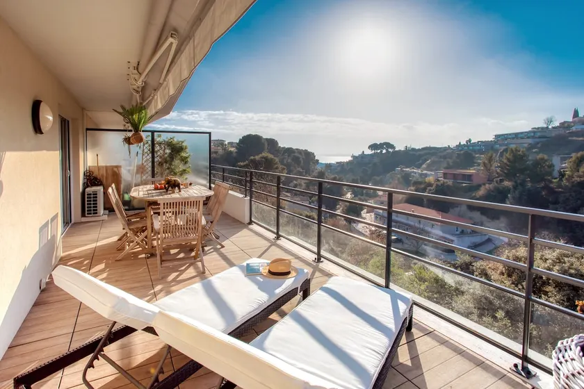 Calm, panoramic Sea View/ Terrace, Parking & AC - Image 1