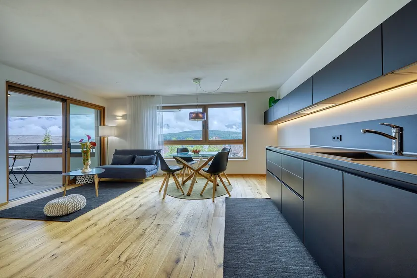 Apartment overlooking the surrounding mountains - Image 1