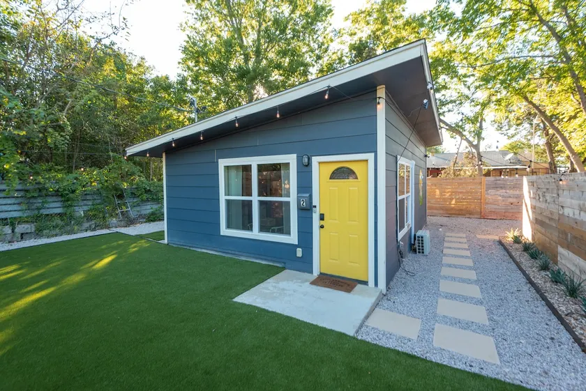 The Armadillo House | SoCo Tiny Home, Private Yard - Image 1