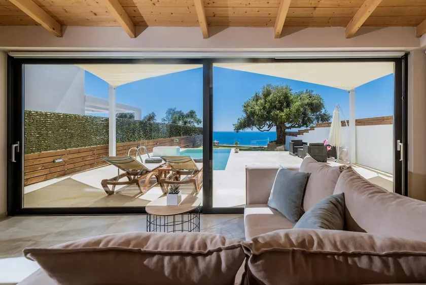 Olive Zen Villa Zante with Private Pool & Sunrise Sea View - Image 1
